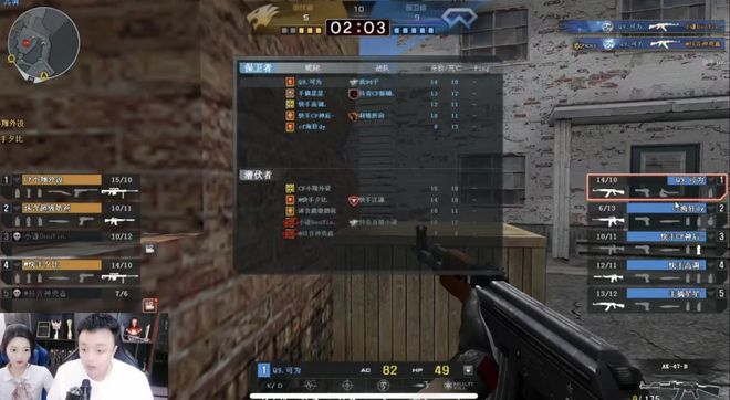 中的